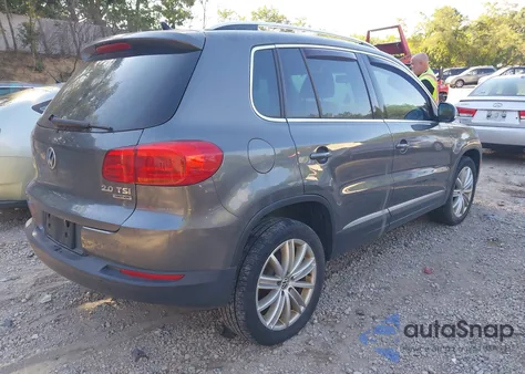 2013 Volkswagen Tiguan Se из США, поврежденный, VIN WVGBV7AX3DW001561